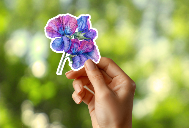 Sweet Pea Sticker