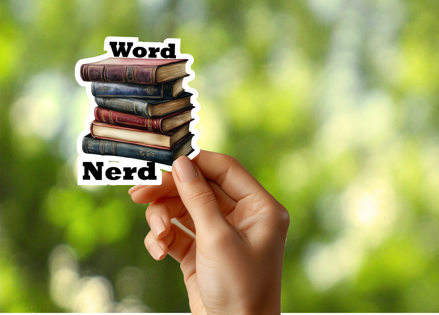 Word Nerd Sticker