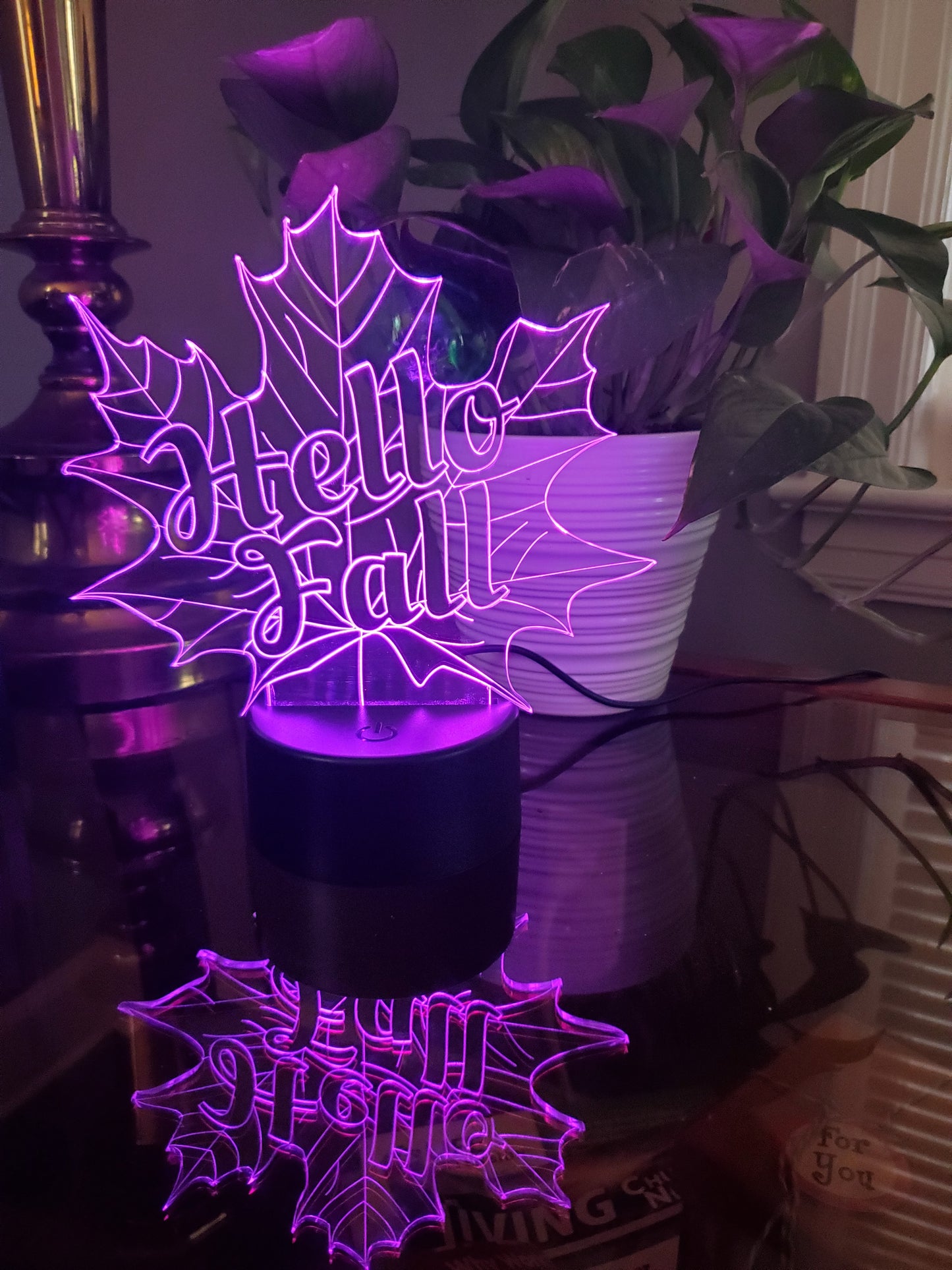 Maple Leaf Fall LED Sign