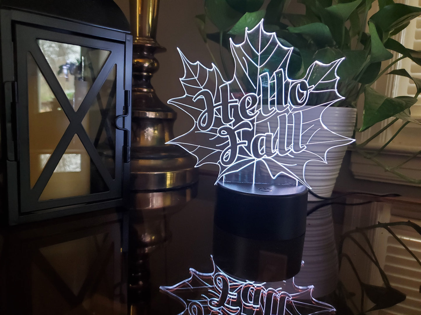 Maple Leaf Fall LED Sign