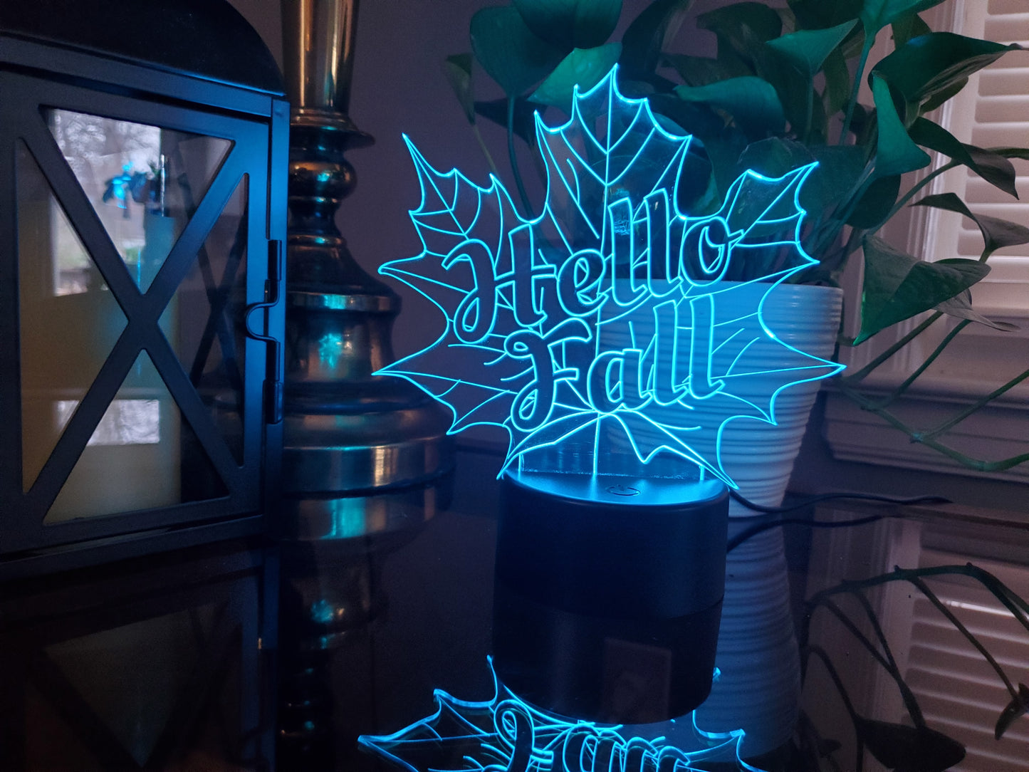 Maple Leaf Fall LED Sign