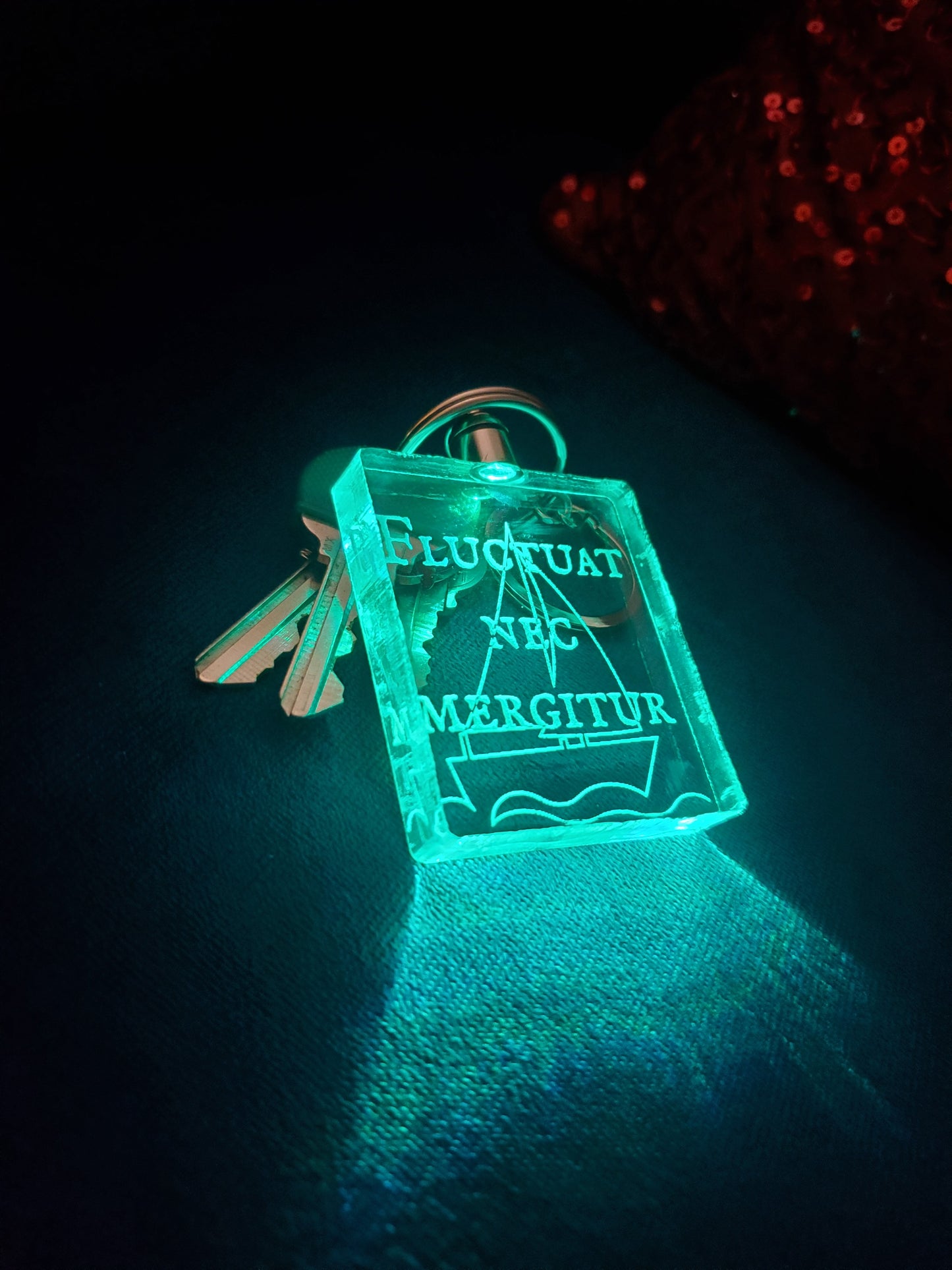 Custom LED Keychain