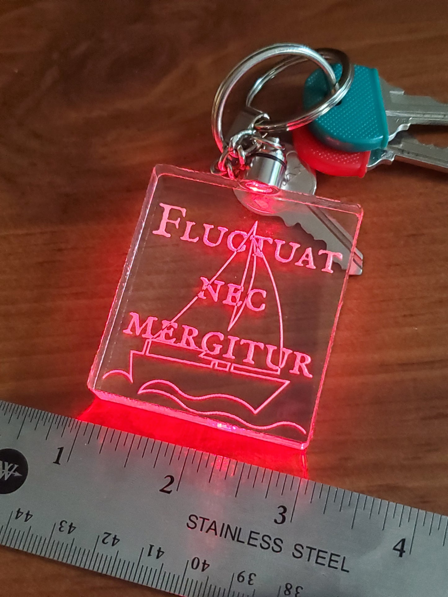 Custom LED Keychain