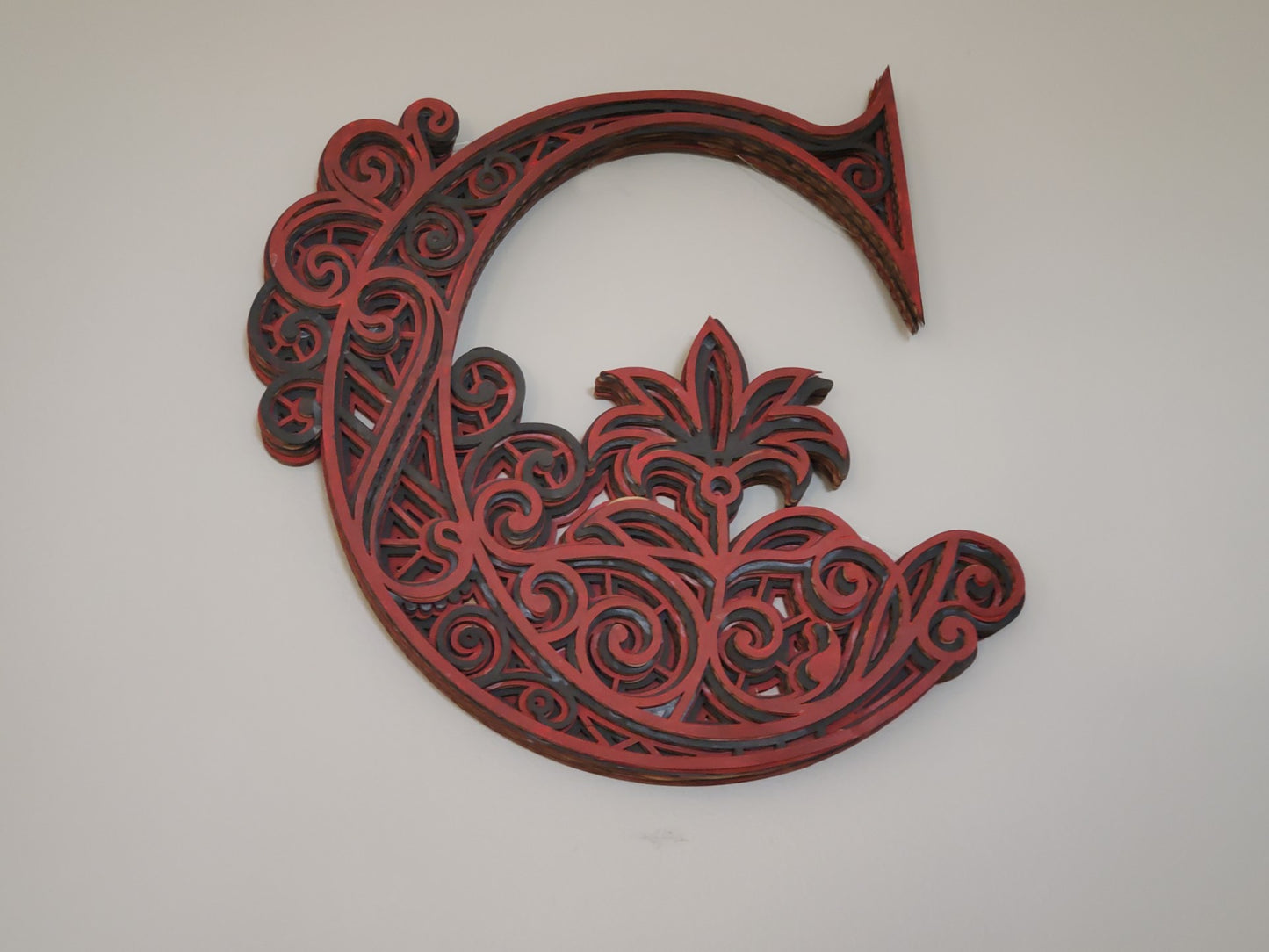 Cardboard Fancy Letters