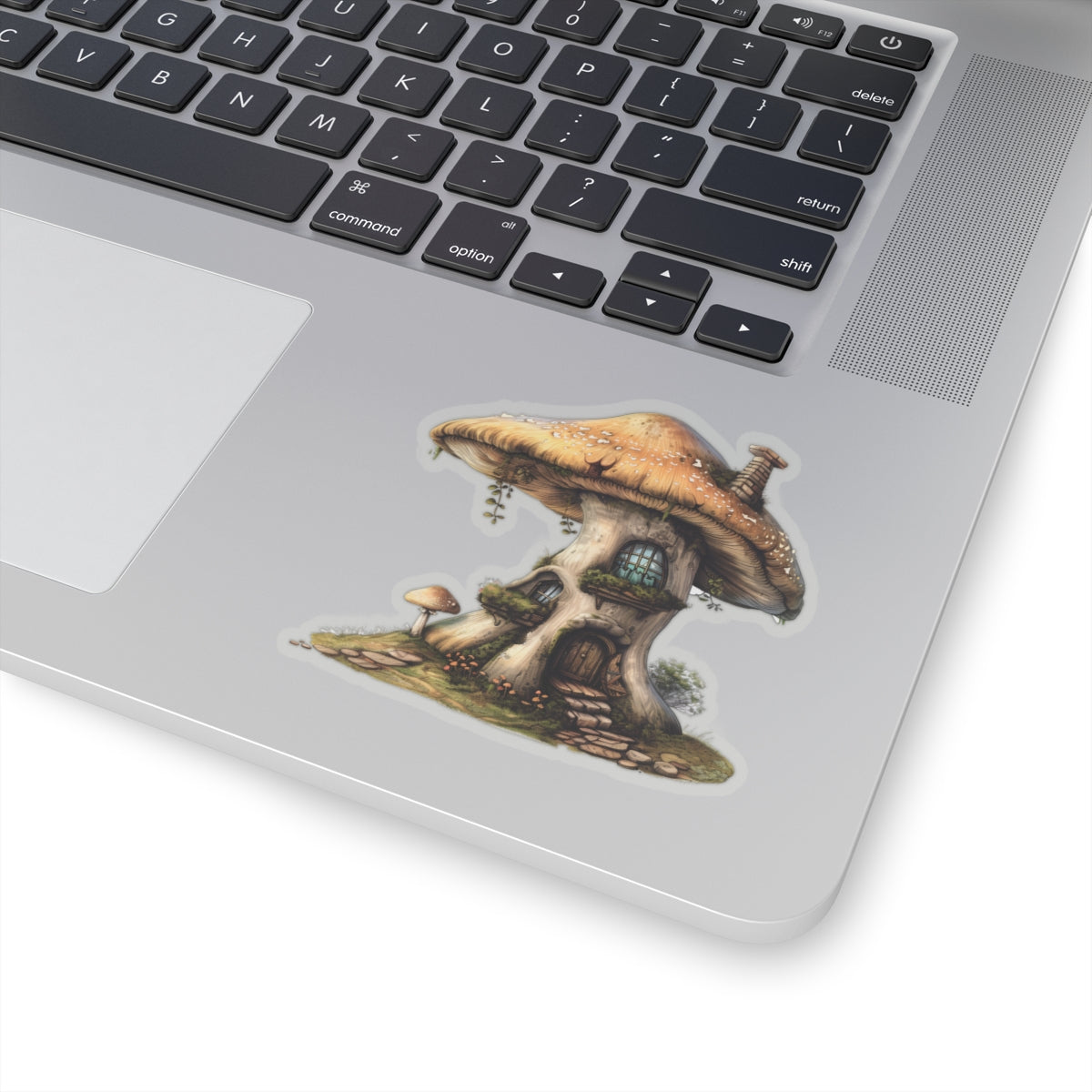 Mushroom House Sticker