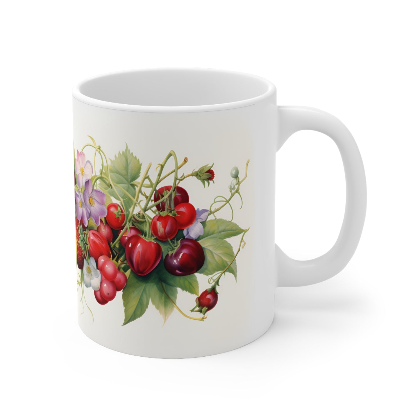 Watercolor Berries Mug