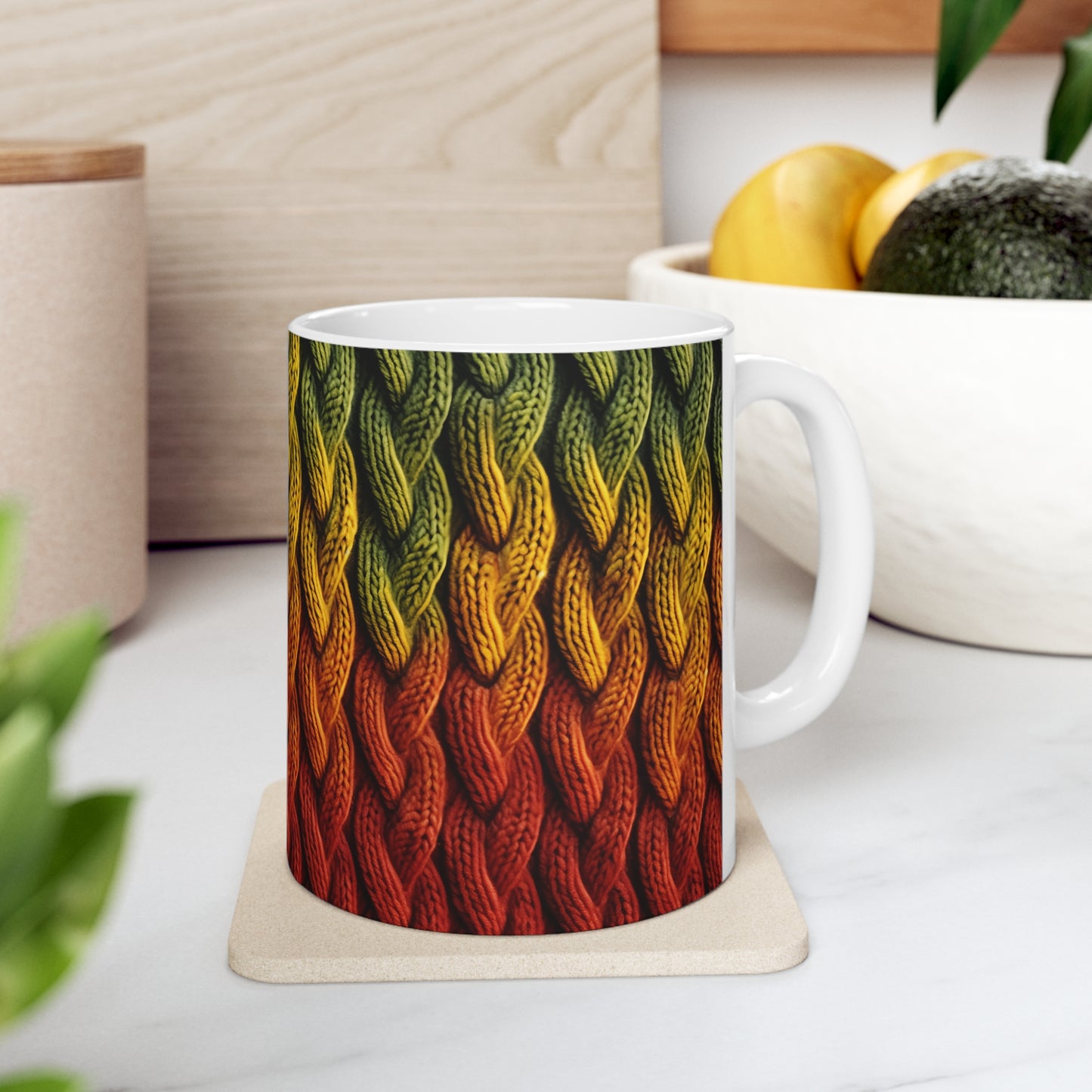 Fall Knit Mug