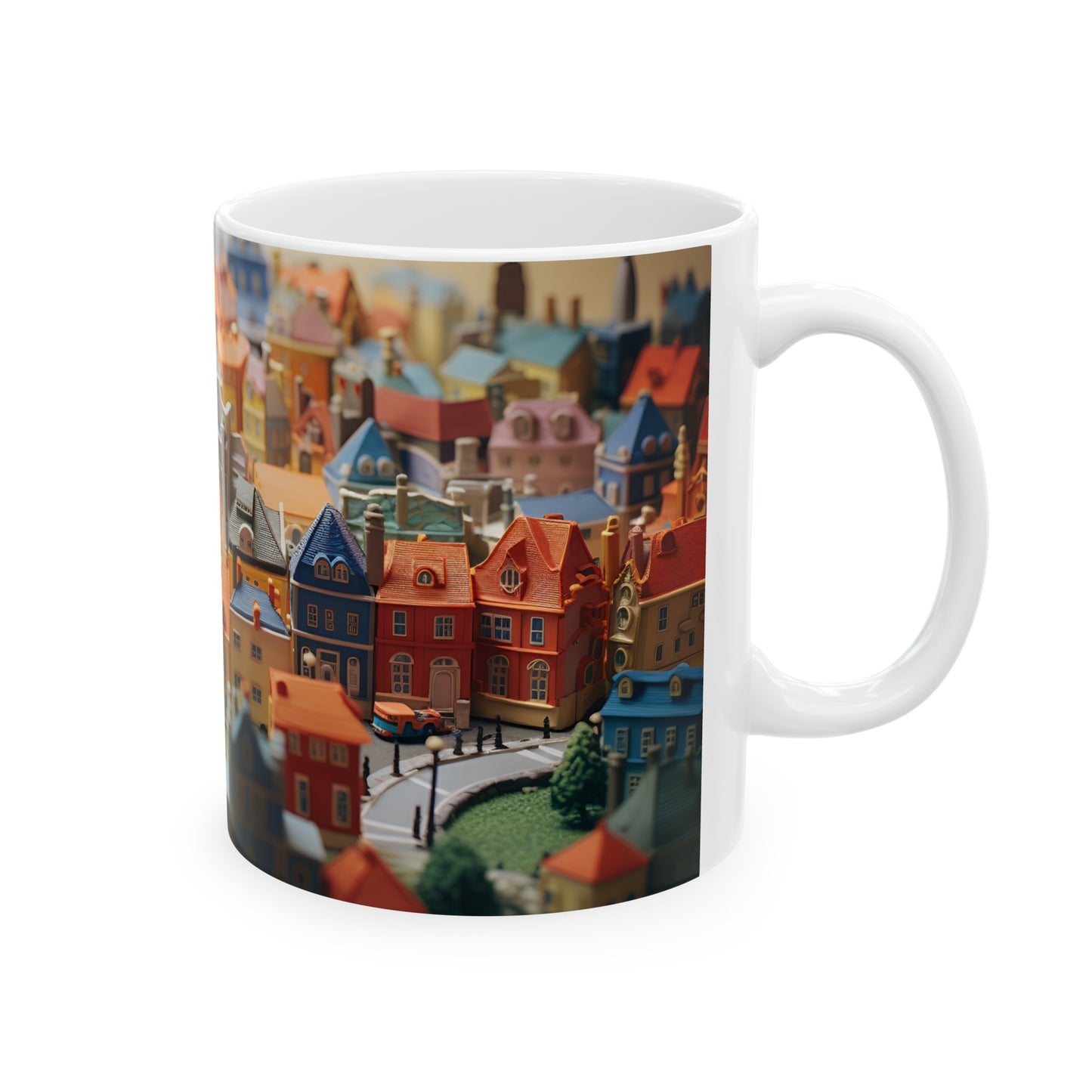 Miniature Town Mug