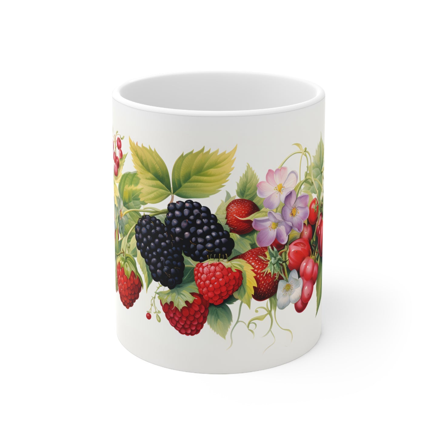 Watercolor Berries Mug