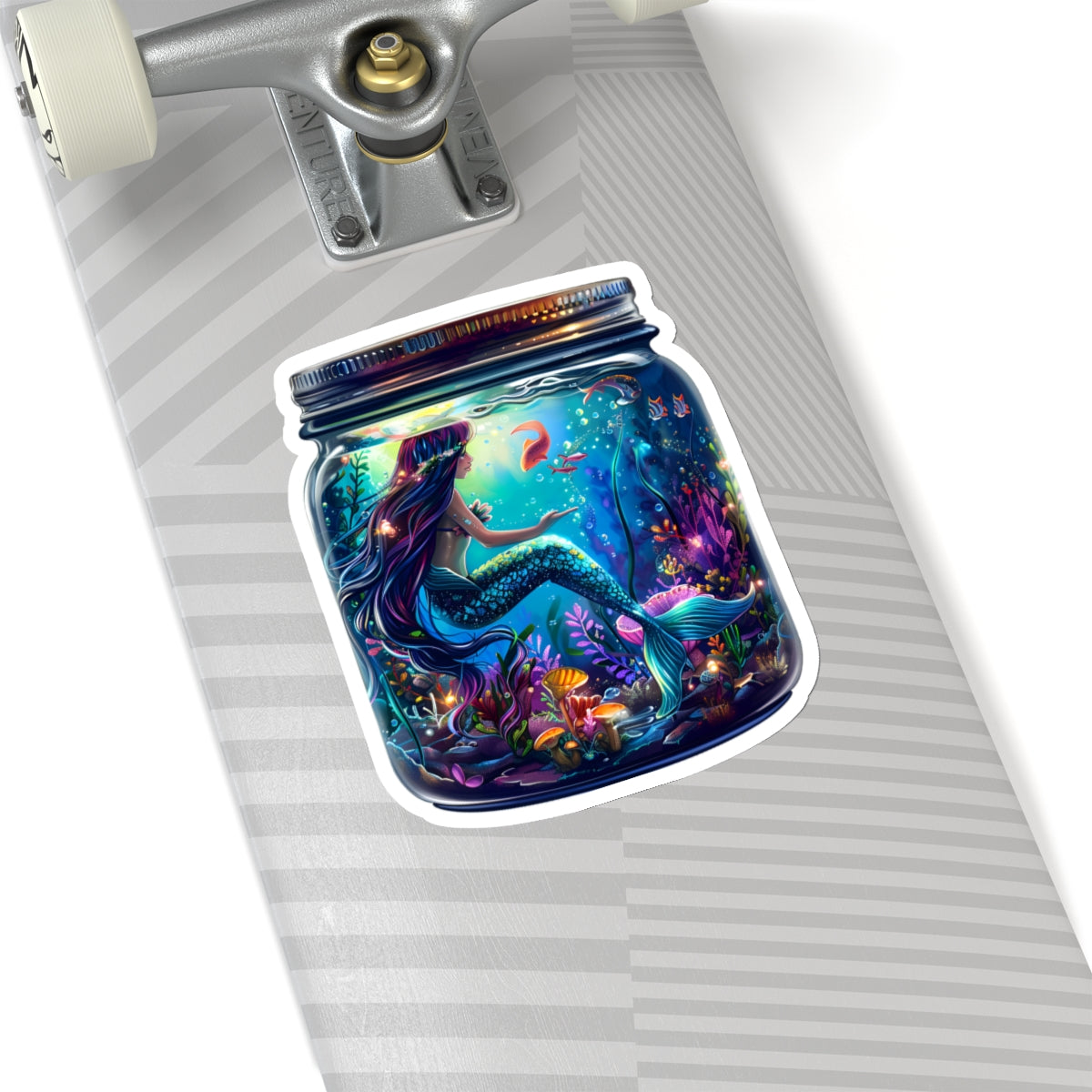 Mermaid In A Jar Sticker