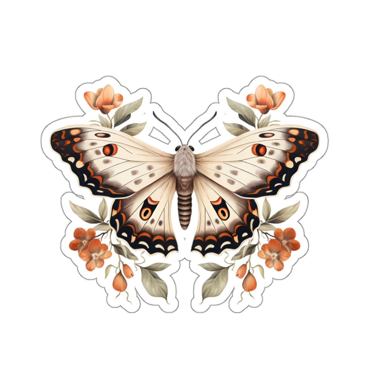 Moth Sticker