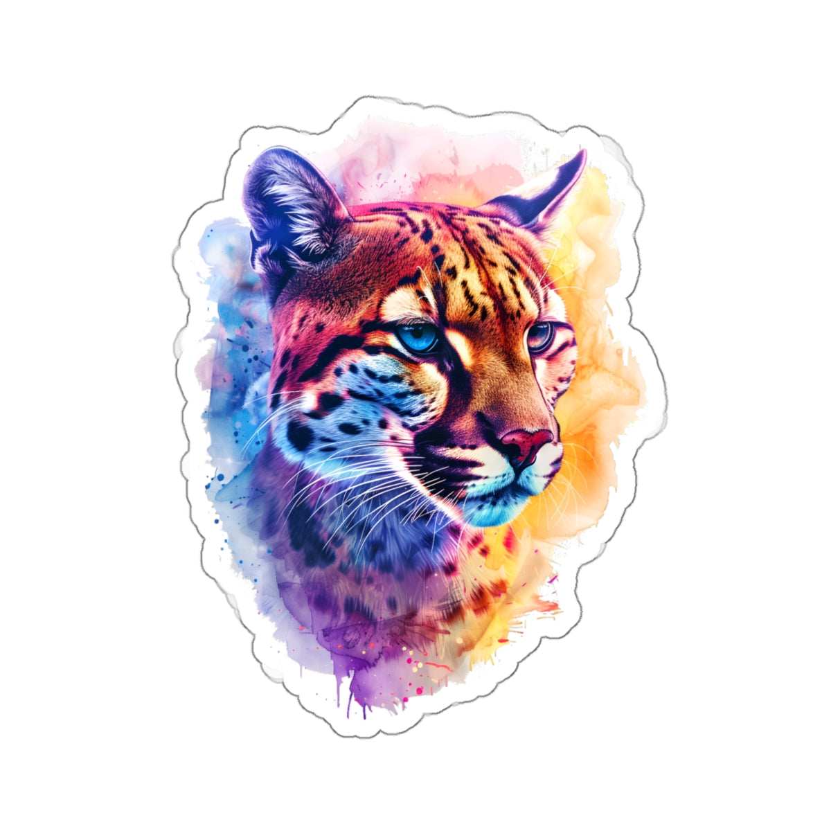 Wild Cat Sticker