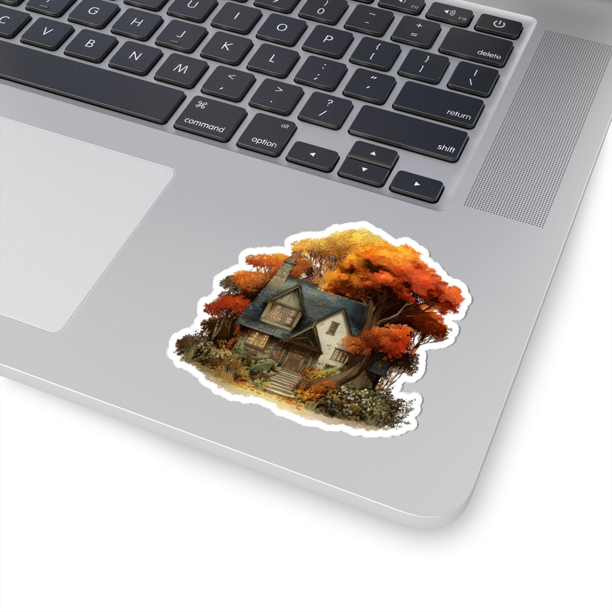 Autumnal Cottage Sticker