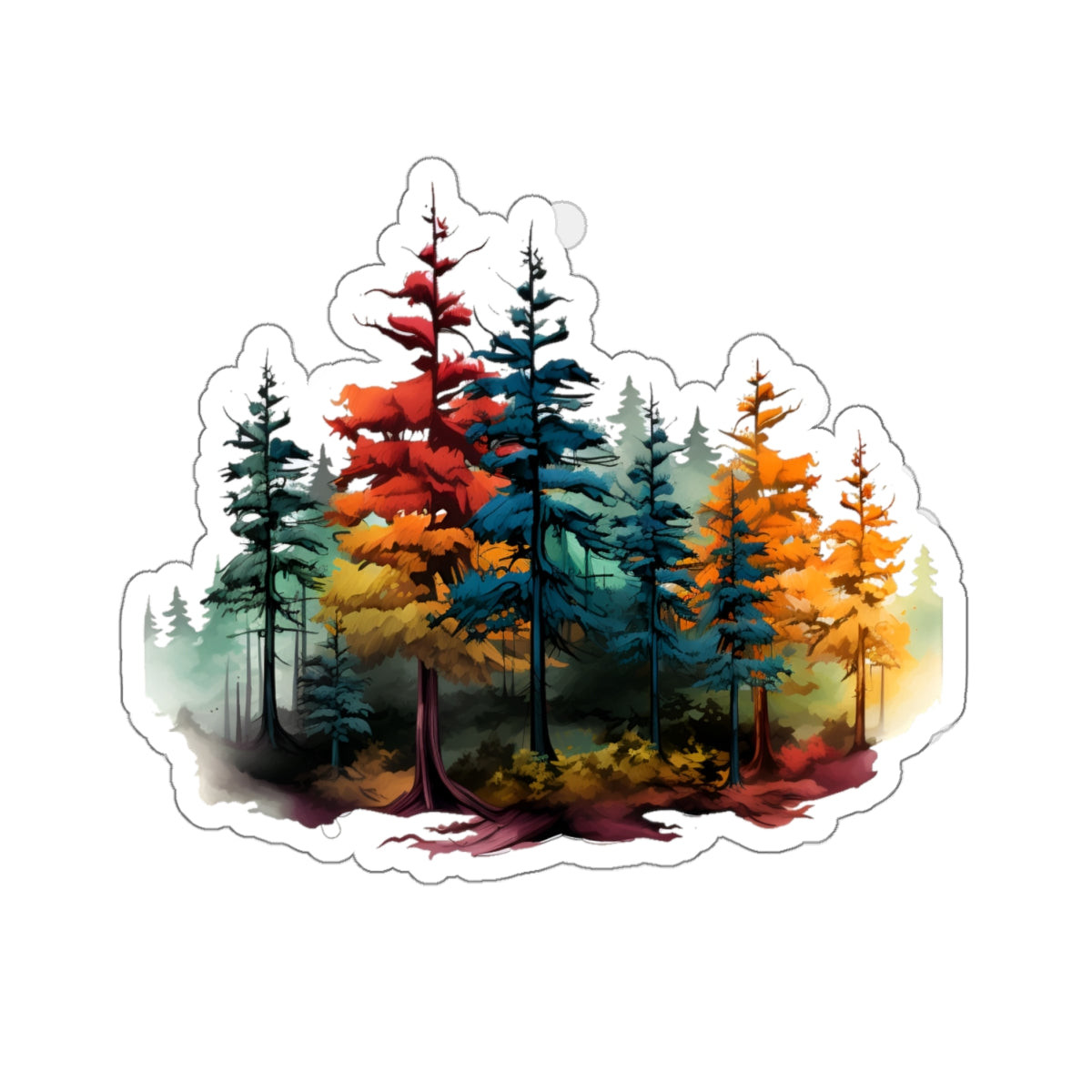 Pine Forest Sticker