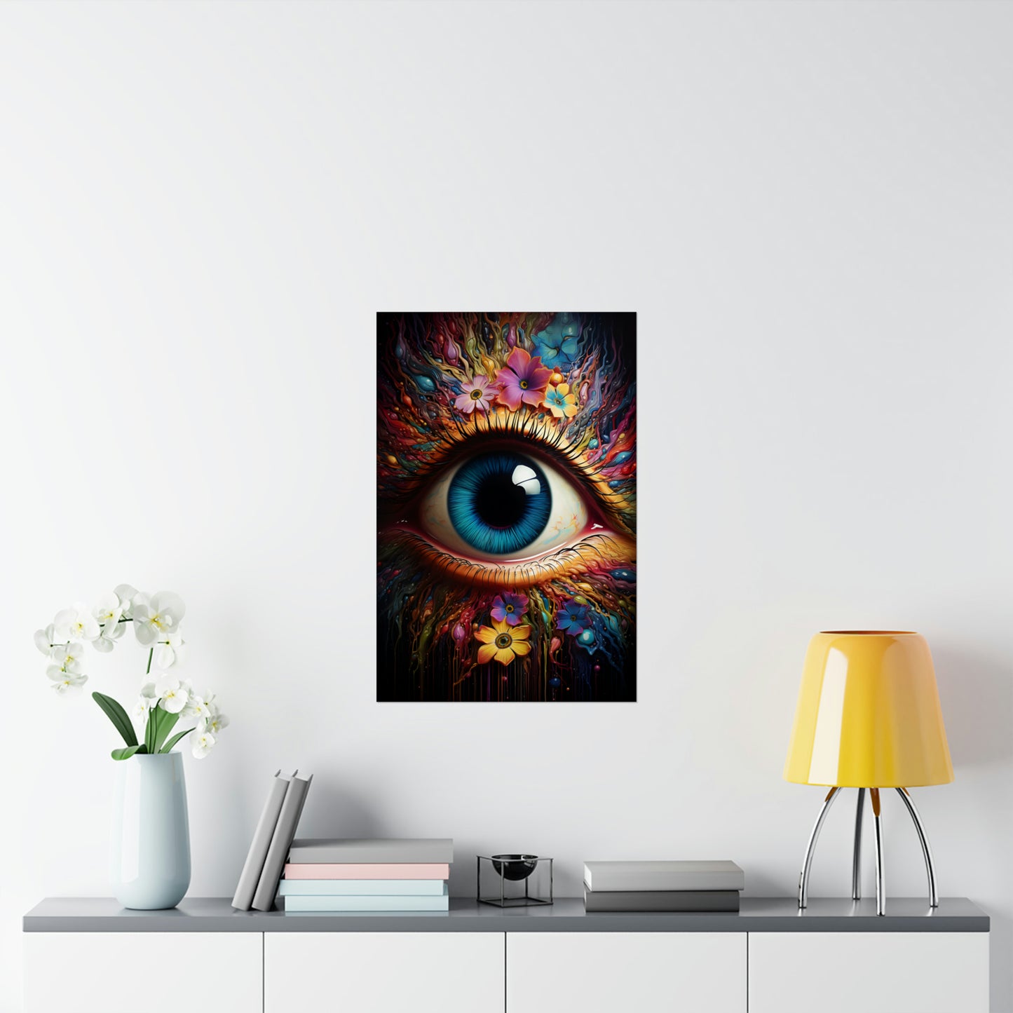 Surreal Eye Design Poster