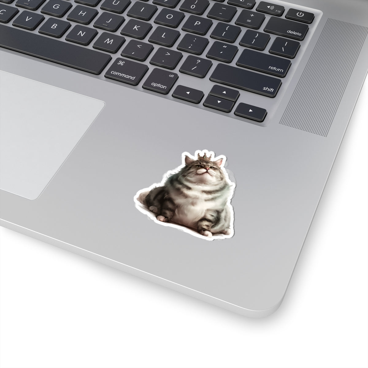 Royal Chonk Cat Sticker