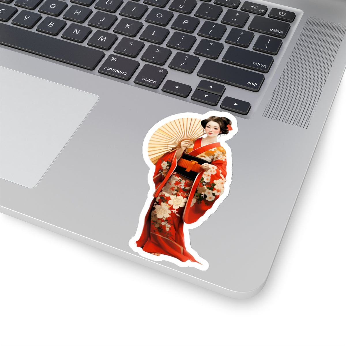 Geisha Woman Sticker
