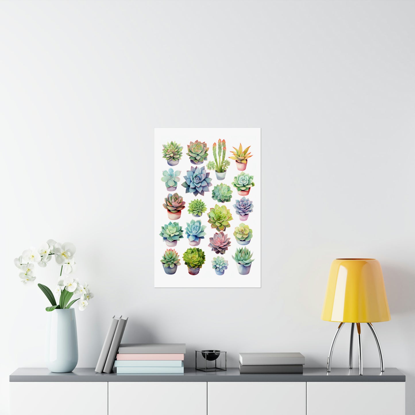 Succulent Design Poster