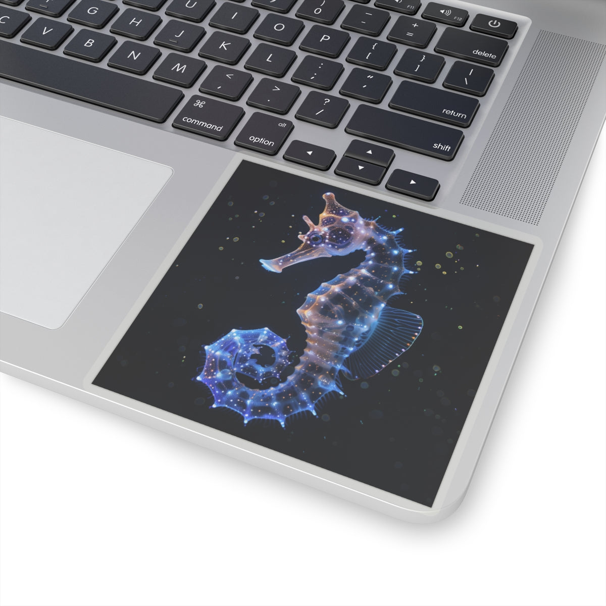 Bioluminescent Seahorse Sticker