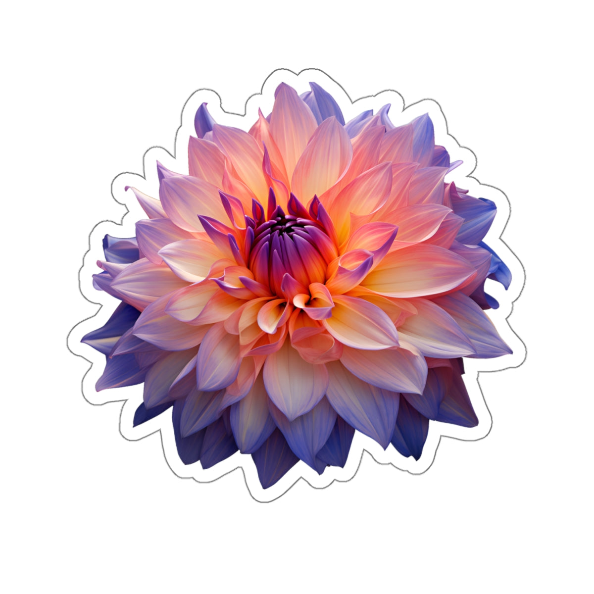 Dahlia Sticker