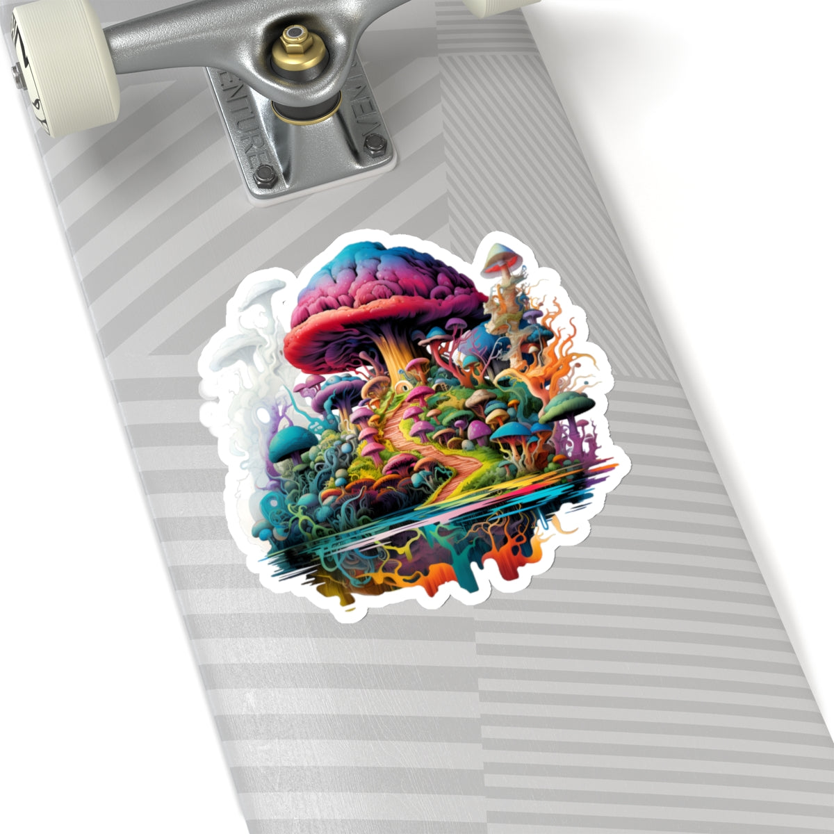 Mushroom Island Sticker