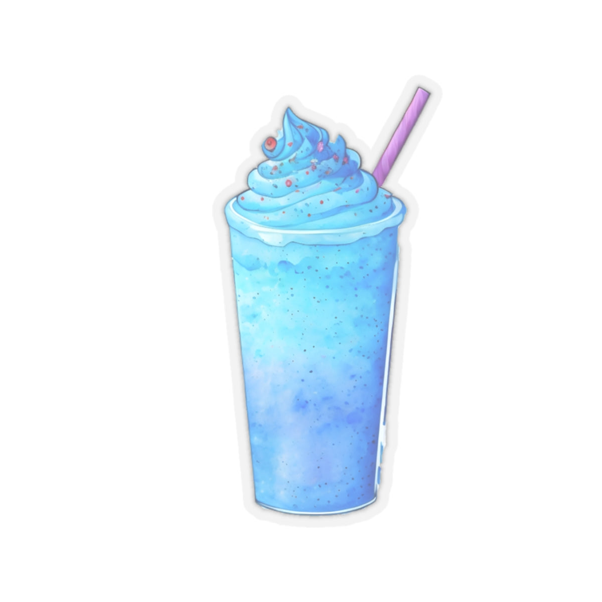 Blue Slushie Sticker