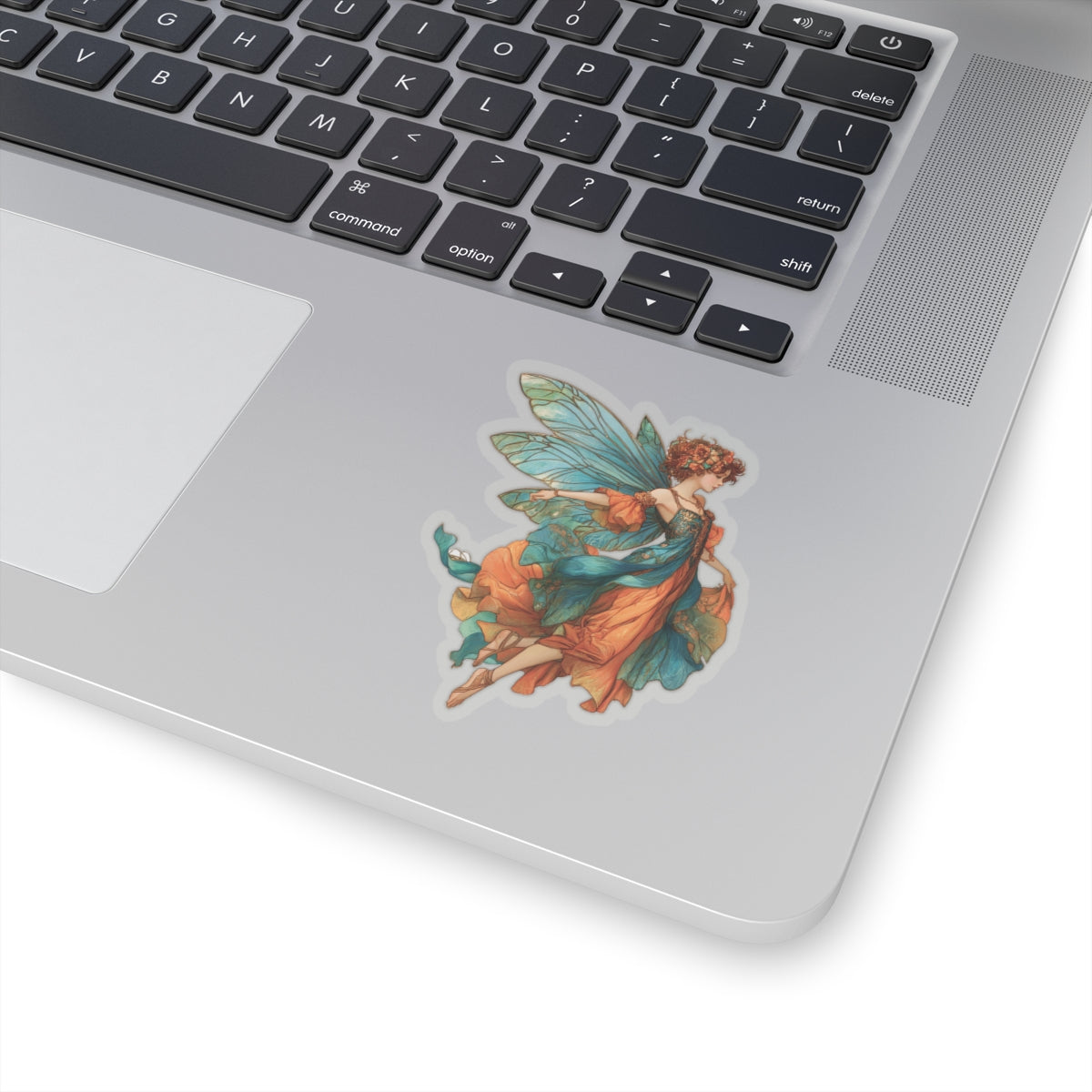 Orange and Blue Fairy Sticker