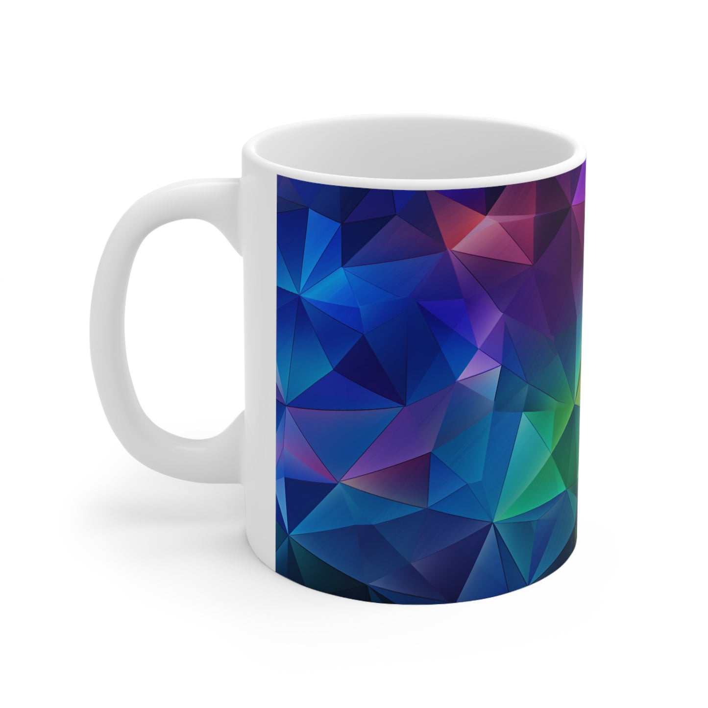 Prism Cup Ceramic Mug 11oz