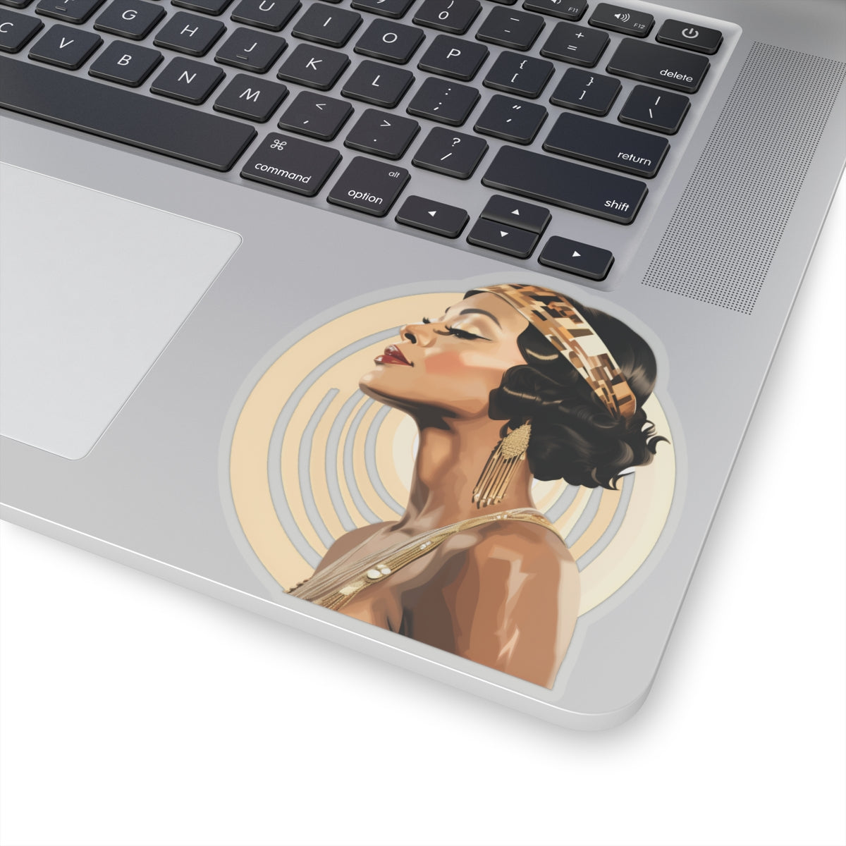 Art Deco Black Woman Sticker