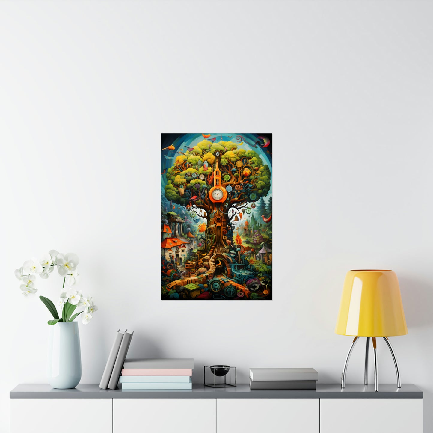 Clock Tree Poster