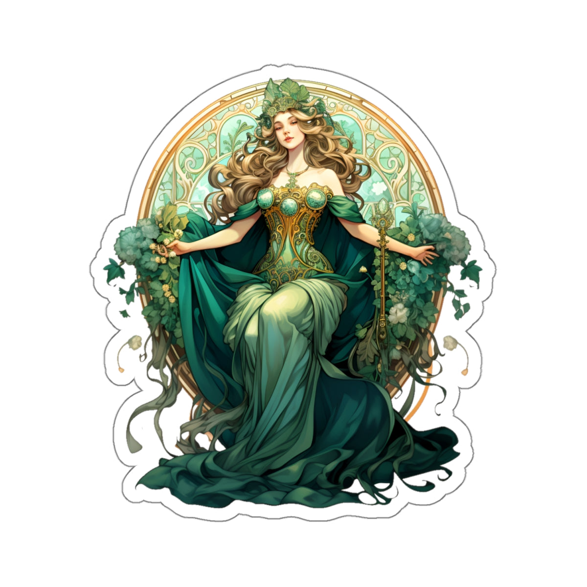 Emerald Queen Sticker