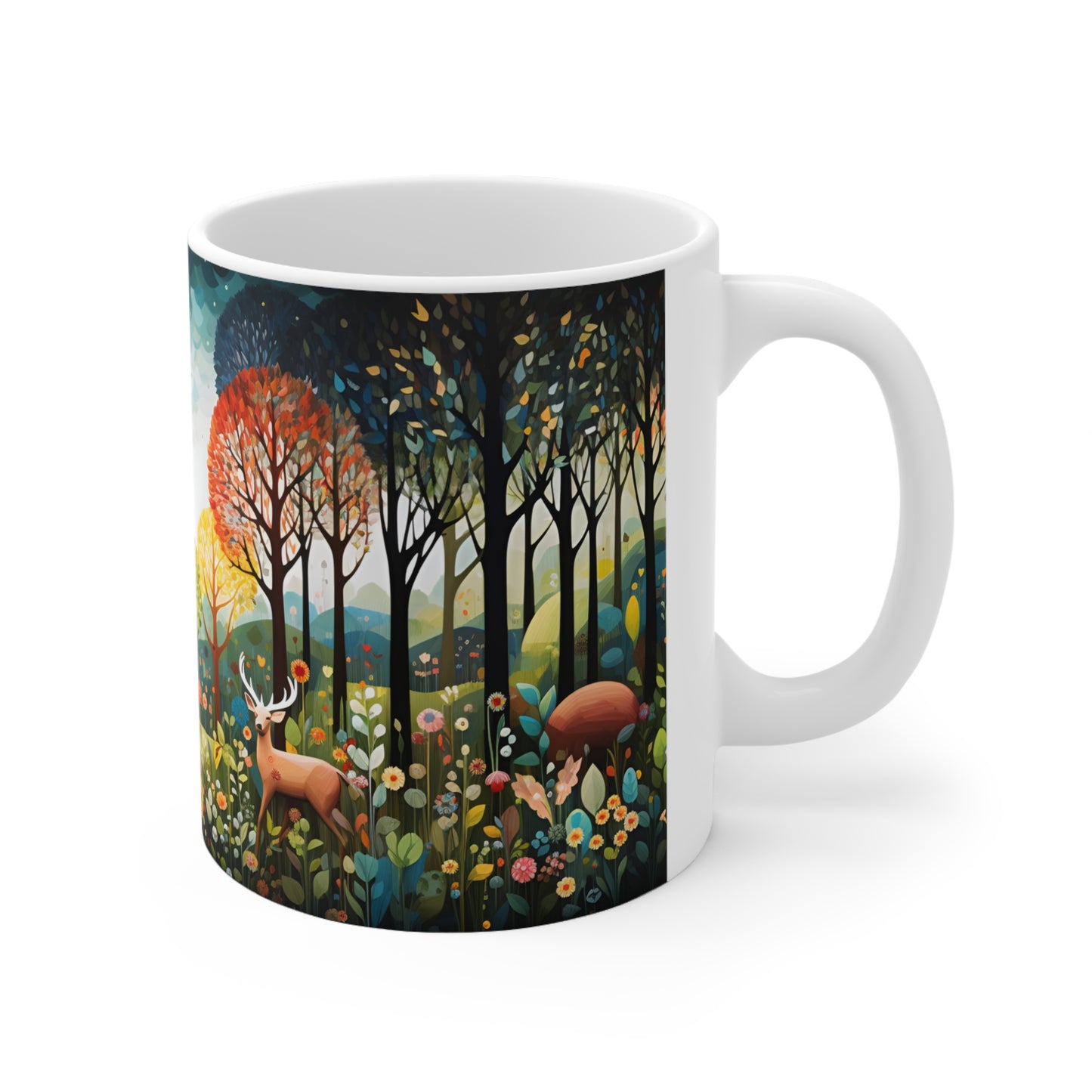 Serene Woodland Mug