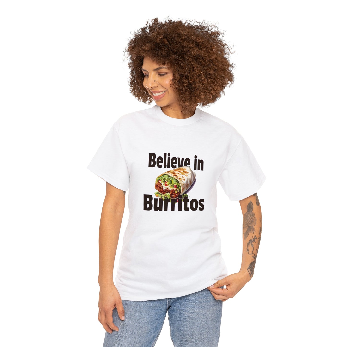 Believe in Burritos Unisex Tee