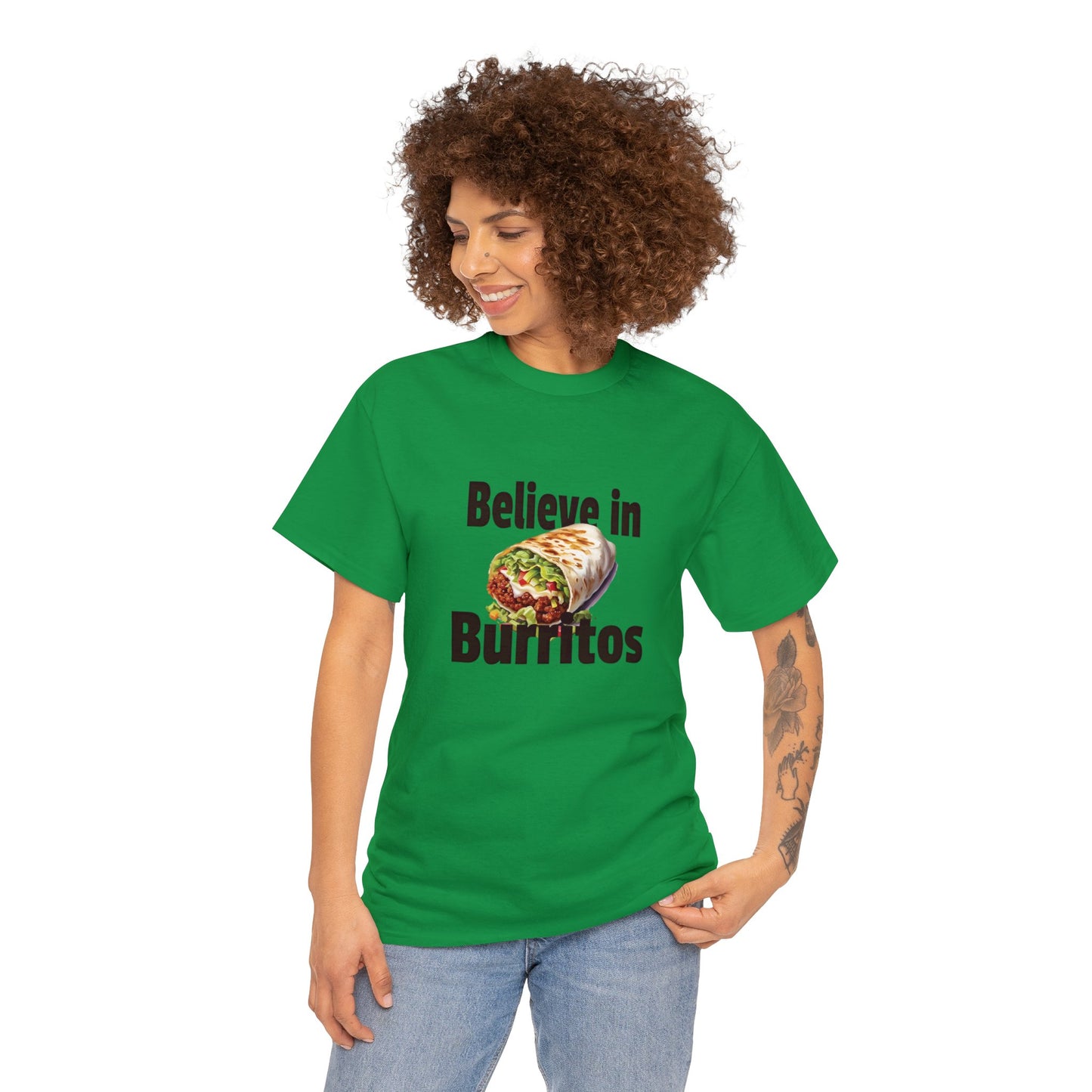 Believe in Burritos Unisex Tee