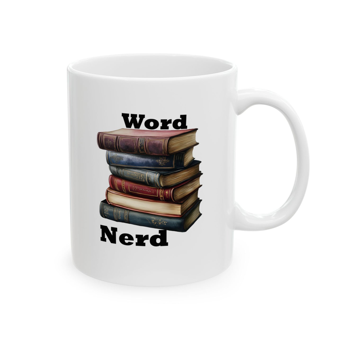 Word Nerd Mug - 11-15 oz Ceramic Mug -