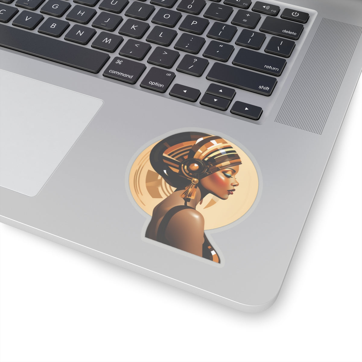 Art Deco Black Woman Sticker