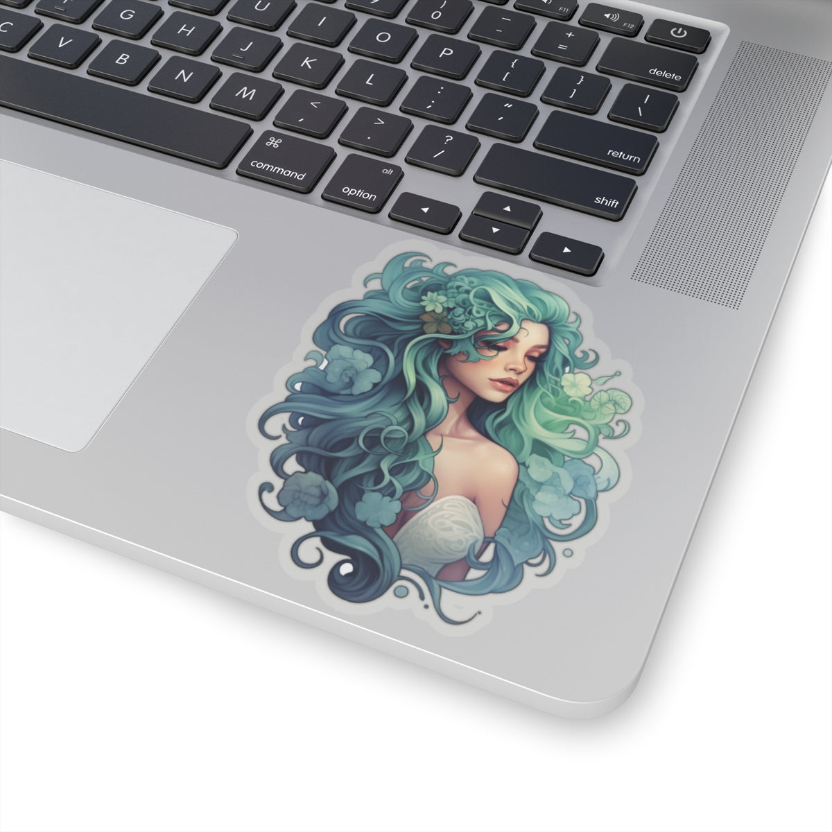 Green Sea Siren Sticker