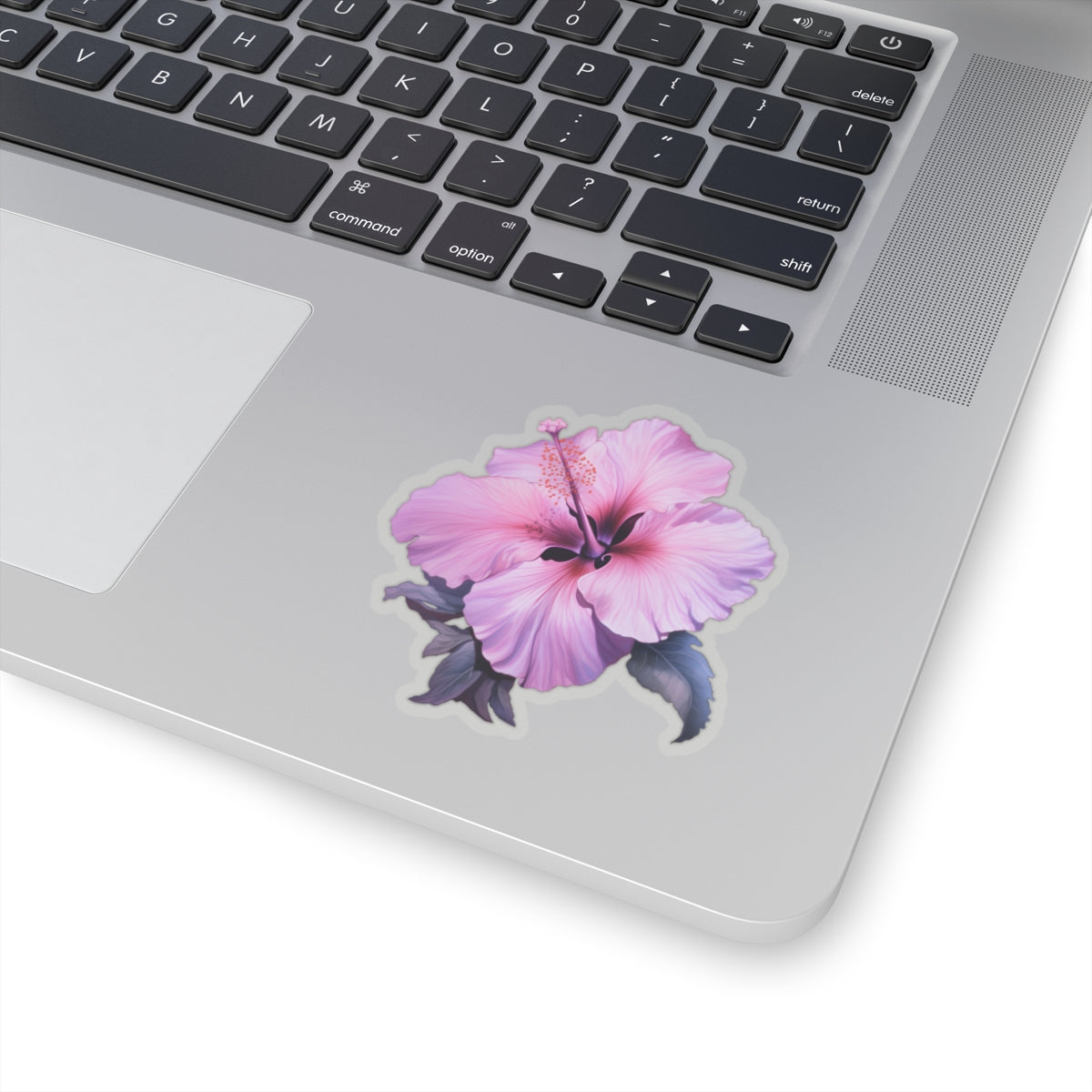 Pink Hibiscus Sticker