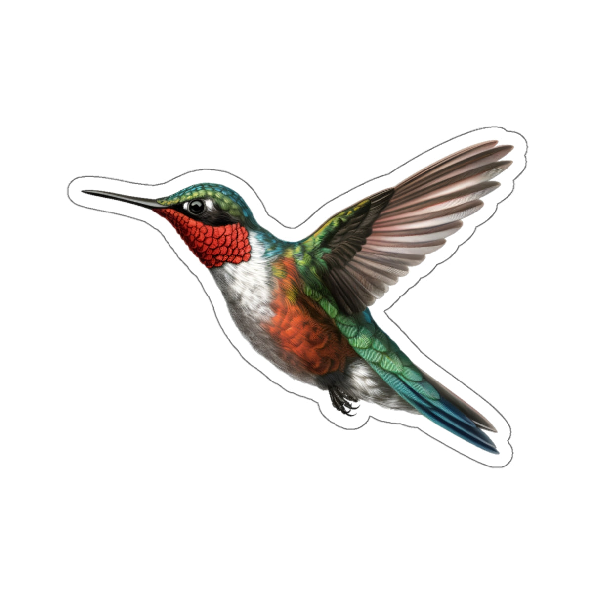 Hummingbird Sticker