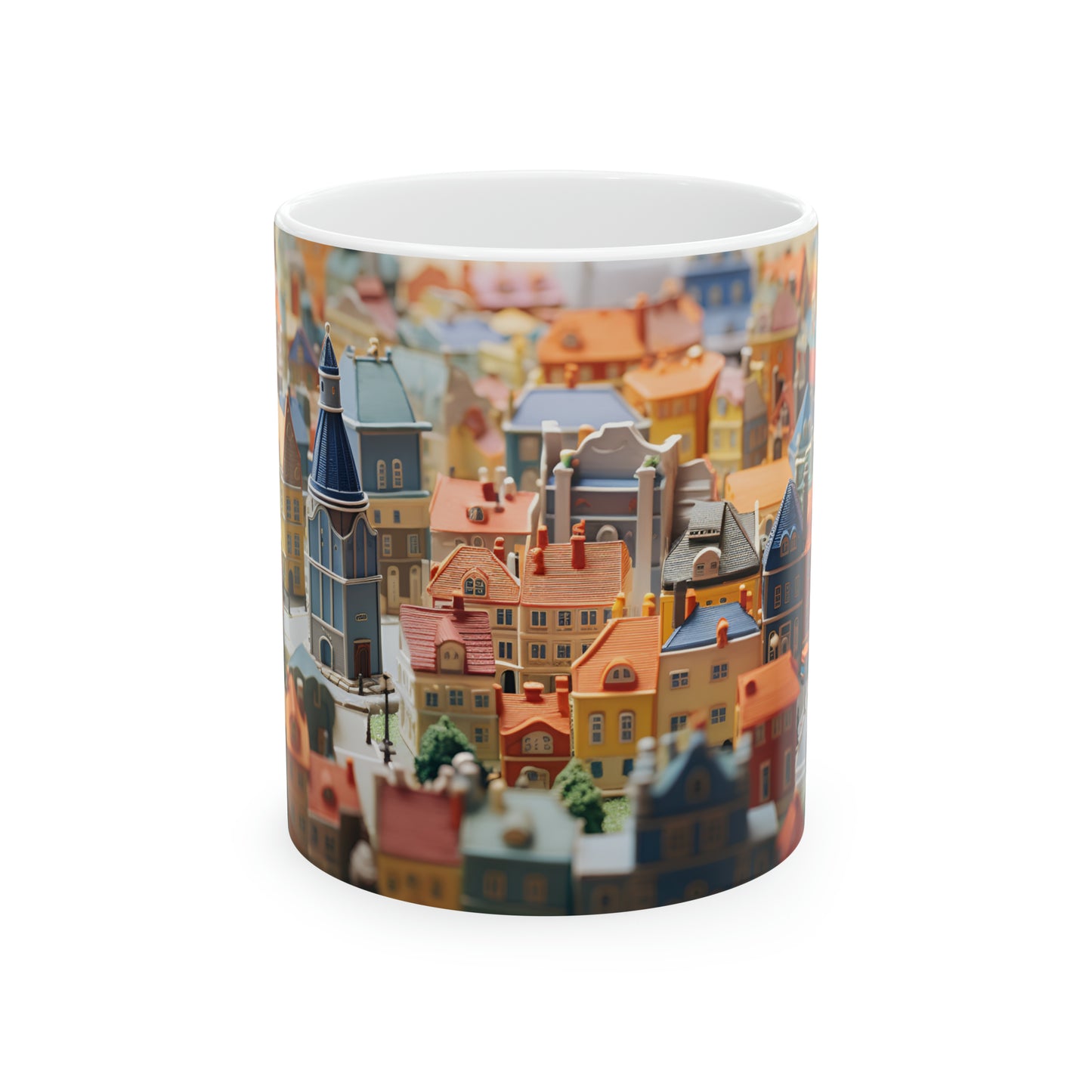 Miniature Town Mug