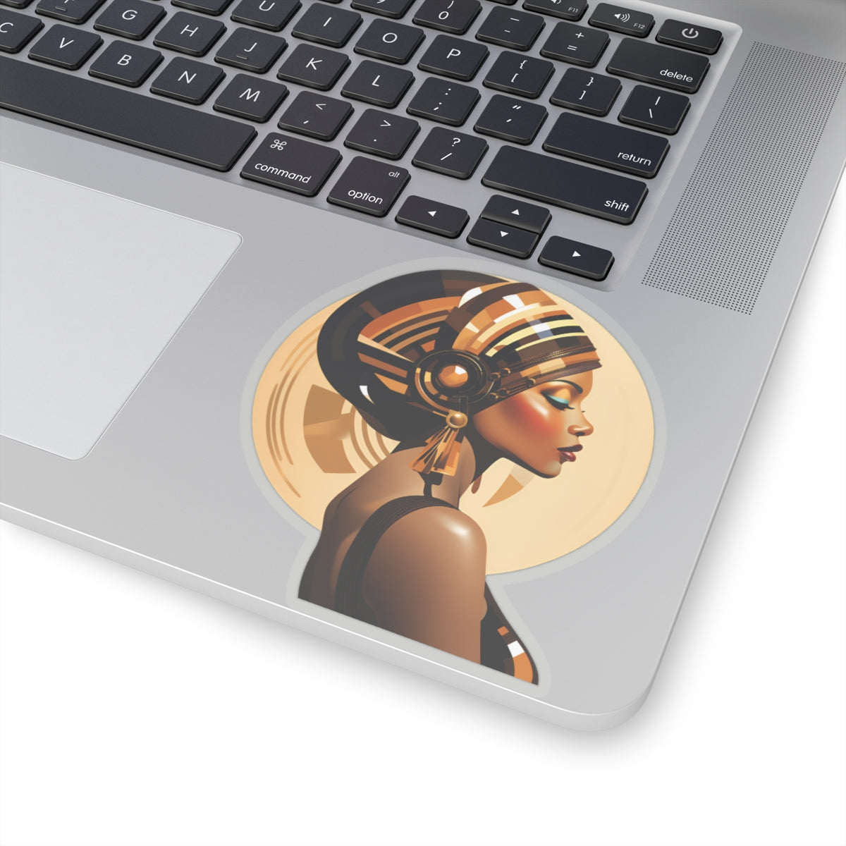 Art Deco Black Woman Sticker