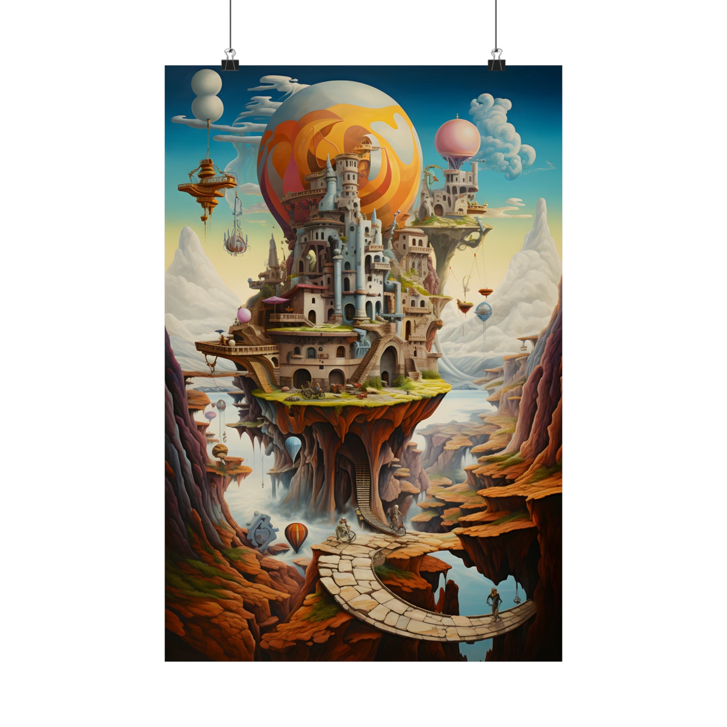 Whimsical Castle Poster