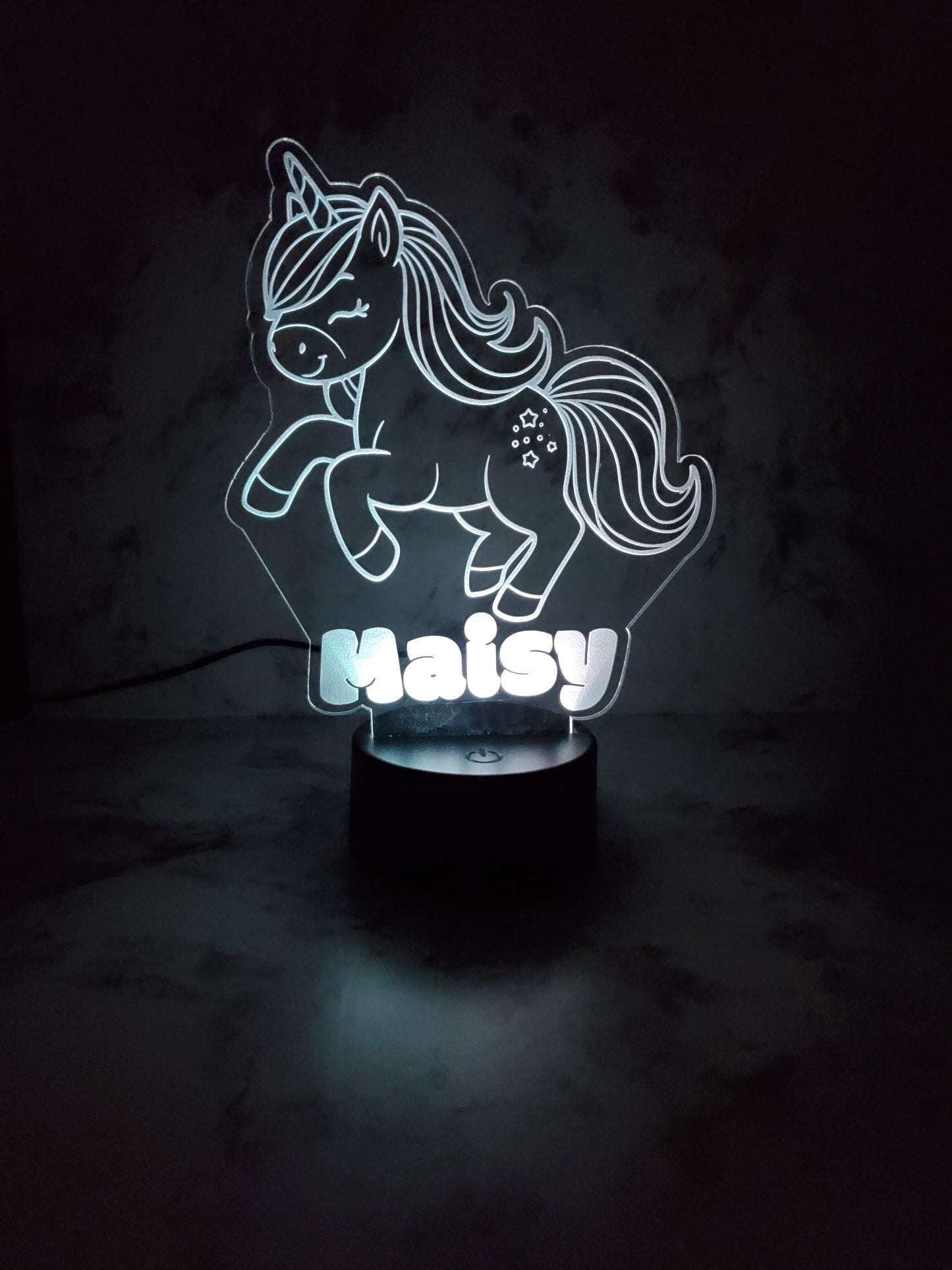 Custom Name Unicorn LED Sign