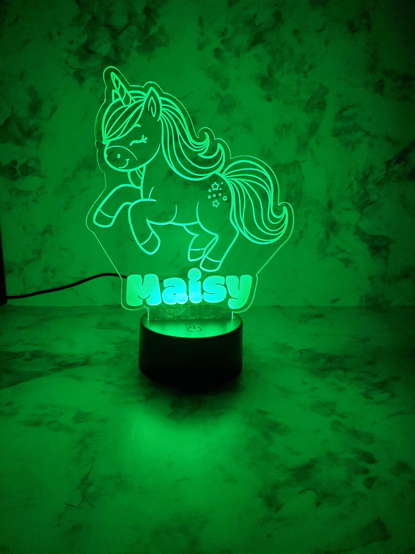 Custom Name Unicorn LED Sign