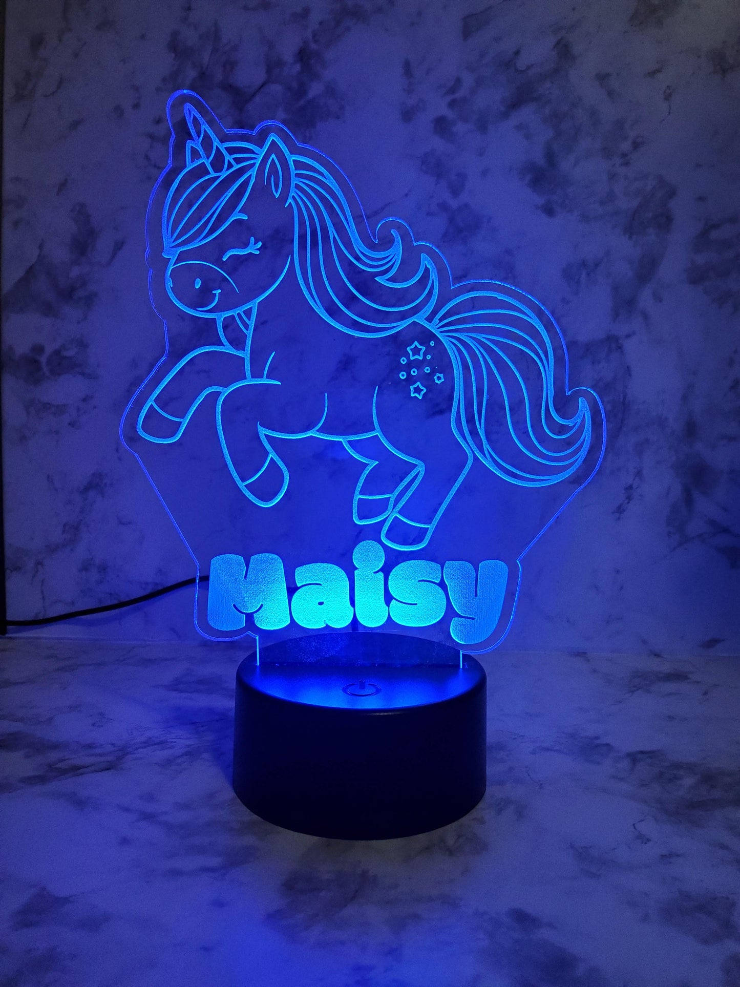 Custom Name Unicorn LED Sign