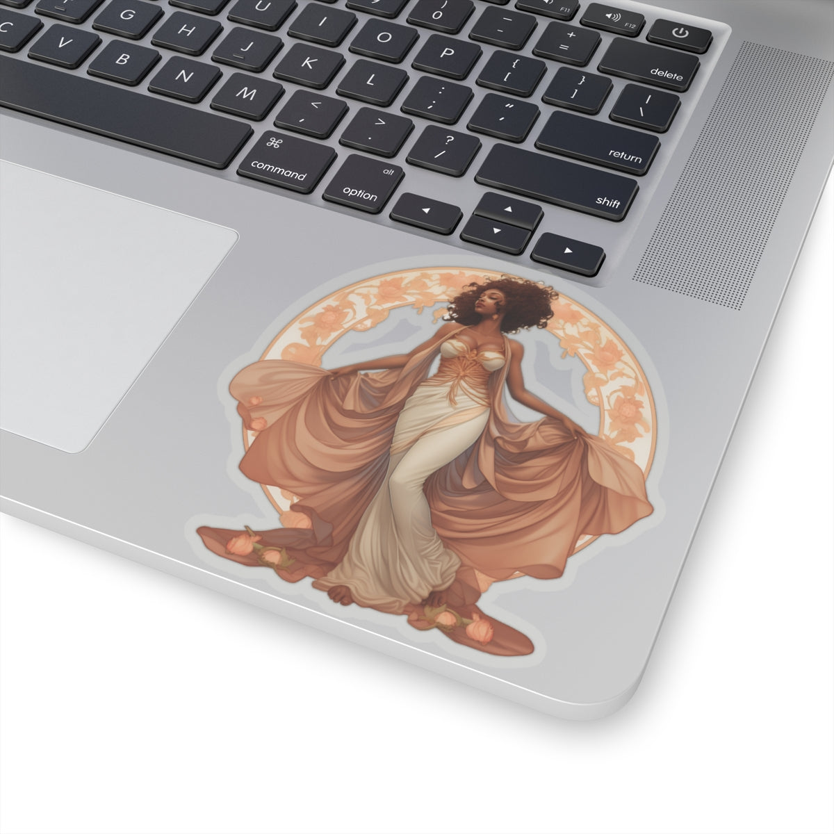 Art Deco Black Woman Sticker