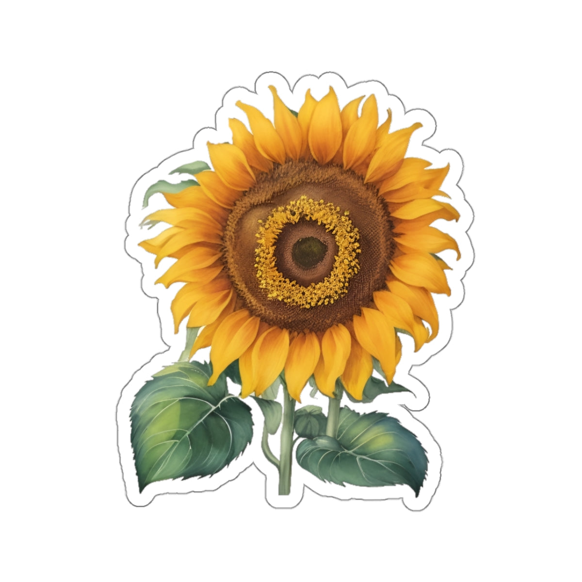 Sunflower Sticker