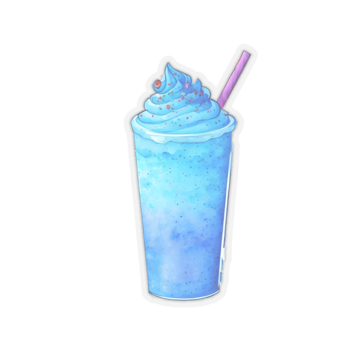 Blue Slushie Sticker