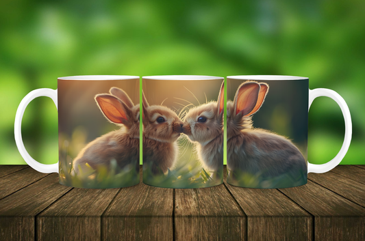 Two Bunnies Mug