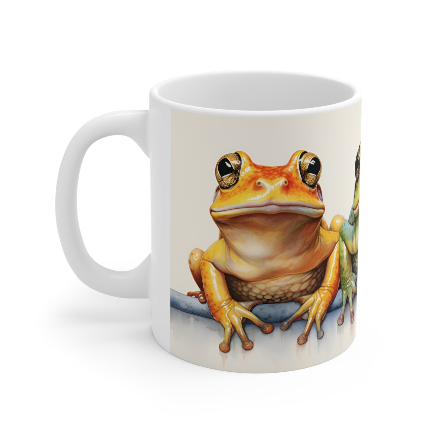 Three Frogs Mug
